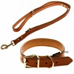 Heim Set: Lederen Halsband & Riem Buffalo -Hunter Verkoop 2024 11744 heim set buffalo 1