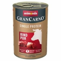 Animonda GranCarno Adult Single Protein Hondenvoer 24 X 400 G -Hunter Verkoop 2024 130707 pla animonda animondagrancarno adult singleprotein rindpur 400g hs 01 8