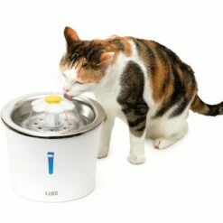 Catit Flower Drinkfontein Van RVS -Hunter Verkoop 2024 135197 hagencontainer catit blumentrinkbrunnen edelstahl trinkbrunnen 3liter hs 06 7