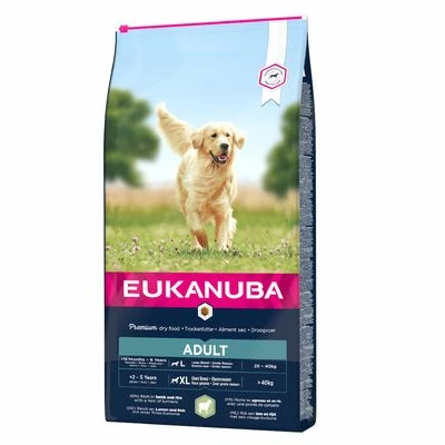 Eukanuba Adult Large Breed Lam & Rijst Hondenvoer 3 Eukanuba Adult Large Breed Lam & Rijst Hondenvoer