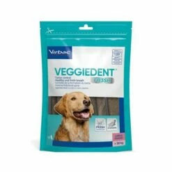 Virbac VEGGIEDENT Fresh Voor Honden -Hunter Verkoop 2024 161396 pla elvetispharma vibrac veggiedent fresh hunde 30kg 15x35g hs 01 4
