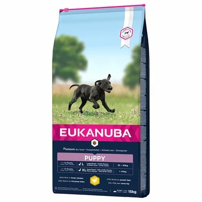 Eukanuba Puppy Large Breed Kip Hondenvoer 4 Eukanuba Puppy Large Breed Kip Hondenvoer - Afbeelding 2