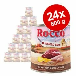 Rocco World Trip India Hondenvoer 5 Rocco World Trip India Hondenvoer -Hunter Verkoop 2024 166798 rocco worldtrip chicken 24x800g hs 02 5