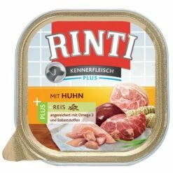 Voordeelpakket Rinti "Kennerfleisch" 9 X 300 G -Hunter Verkoop 2024 173288 rinti kfschale huhn 10 2011 2