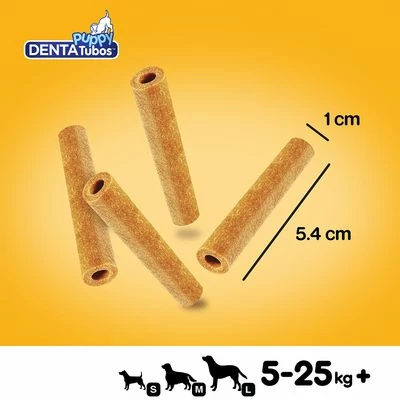 Pedigree Puppy Denta Tubos Hondensnack 4 Pedigree Puppy Denta Tubos Hondensnack - Afbeelding 2