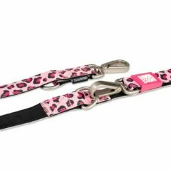 Max & Molly Multifunctionele Hondenlijn Leopard Pink -Hunter Verkoop 2024 190422 190423 190996 pla maxnmolly multifunktionsleine leopardpink hs 04 5
