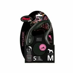 Flexi New Classic Rollijn Tape M Zwart, 5 M -Hunter Verkoop 2024 198008 pla flexi newclassic gurtleine m schwarz hs 01 5