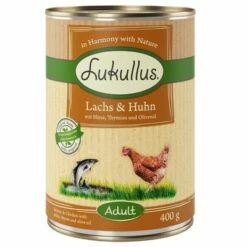 Voordeelpakket Lukullus 24 X 400 G -Hunter Verkoop 2024 1 624533 pla lukullus lachs huhn 6 x 400 g 3