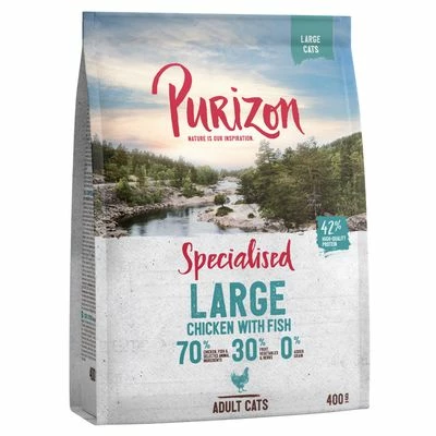 Purizon Large Adult Kip & Vis Kattenvoer 6 Purizon Large Adult Kip & Vis Kattenvoer - Afbeelding 4