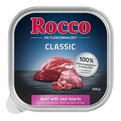 Voordeelpakket Rocco Classic 27 X 300 G -Hunter Verkoop 2024 1 rocco schalen classic kalbsherzen 1000x1000 1