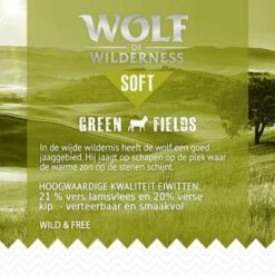 Wolf Of Wilderness Adult "Soft & Strong - Green Fields" - Lam Hondenvoer -Hunter Verkoop 2024 1 wow benefitboard soft strong greenfields 1000x1000 de 3