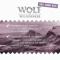 Wolf Of Wilderness Senior "Scharrelvlees" 6 X 400 G Hondenvoer -Hunter Verkoop 2024 1 wow freerange wet board wildhills 1000x1000 nl 7