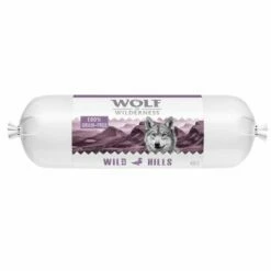 Wolf Of Wilderness Adult 6 X 400 G - Worst -Hunter Verkoop 2024 1 wow sausage wildhills 400g 1000x1000 3