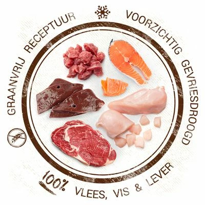 Purizon Snack Lam & Vis - Graanvrij 4 Purizon Snack Lam & Vis - Graanvrij - Afbeelding 2