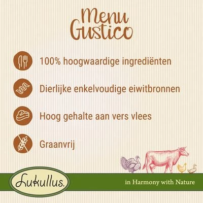Lukullus Menu Gustico - Lamsvlees Met Wortel, Aardappel En Pompoen 5 Lukullus Menu Gustico - Lamsvlees Met Wortel, Aardappel En Pompoen - Afbeelding 3