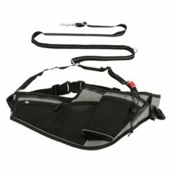 Trixie Jogginggordel Met Lijn - Grijs/zwart -Hunter Verkoop 2024 203777 trixie jogginggurt leine grauschwarz hs 03 4