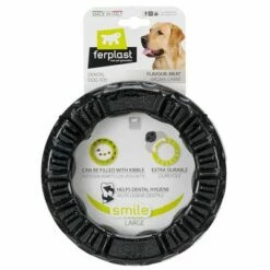 Ferplast Smile Kauwring, Zwart -Hunter Verkoop 2024 224998 pla ferplast smile kauring schwarz hs 01 6