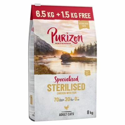 Purizon Adult Sterilised Kip & Vis 4 Purizon Adult Sterilised Kip & Vis - Afbeelding 2