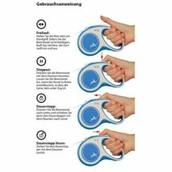 Flexi New Comfort Rollijn Koord Rood, 8 M -Hunter Verkoop 2024 252316 flexi newcomfort seilleinerot 8m medium hs 06 5