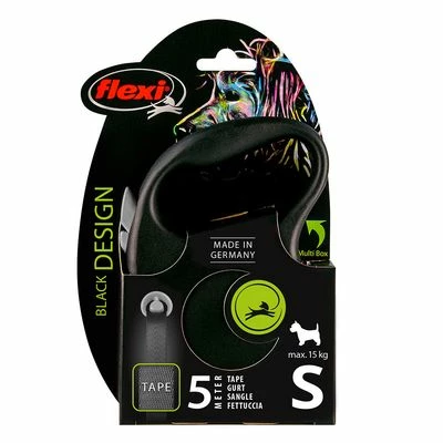 Flexi Black Design Rollijn Tape Zwart, 5 M - Afbeelding 4