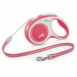 Flexi New Comfort Rollijn Koord Rood, 8 M