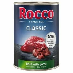 Voordeelpakket Rocco Classic 24 X 400 G 12 Voordeelpakket Rocco Classic 24 X 400 G -Hunter Verkoop 2024 28024 pla megapack rocco classic wild rind 400g hs 01 3