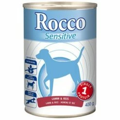 Voordeelpakket Rocco Sensitive 24 X 400 G -Hunter Verkoop 2024 28037 pla rocco sensible lamm 6 x 400 g 6