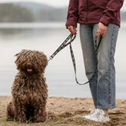 Hurtta Bare Verstelbare Looplijn, Coal -Hunter Verkoop 2024 288348 hurtta bare verstellbare fuehrleine coal hs 02 1