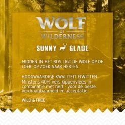 Wolf Of Wilderness "Sunny Glade" - Wild Hondenvoer -Hunter Verkoop 2024 2 wow benefitboard sunnyglade 1000x1000 de 8