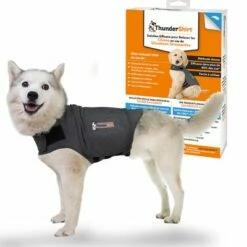 ThunderShirt® Kalmerend Vest, Grijs -Hunter Verkoop 2024 302796 pla cevadeutschland thundershirt beruhigungswestem grau hs 12 5