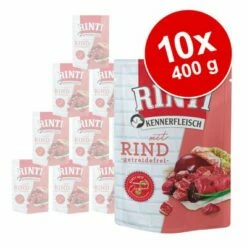 RINTI Kennerfleisch Zakjes 10 X 400 G