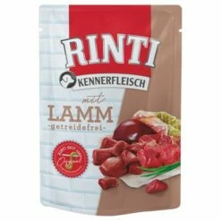 RINTI Kennerfleisch Zakjes 10 X 400 G 11 RINTI Kennerfleisch Zakjes 10 X 400 G -Hunter Verkoop 2024 311977 pla rinti kennerfleisch pouch lamm 400g hs 01 2