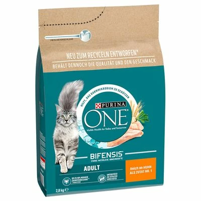 Purina ONE Adult Kip & Volkoren Granen Kattenvoer 4 Purina ONE Adult Kip & Volkoren Granen Kattenvoer - Afbeelding 2