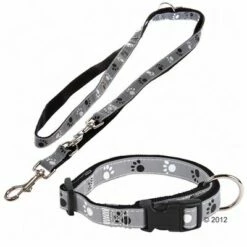 Trixie Set: Halsband Poten Zilver Reflect + Hondenlijn 11 Trixie Set: Halsband Poten Zilver Reflect + Hondenlijn -Hunter Verkoop 2024 333496 trixie set pfoten silver reflect 12 2012 1