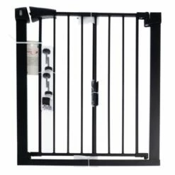 TIAKI Zwart Hondenhek Met Verlengstuk Van 7 Cm -Hunter Verkoop 2024 334696 pla tiaki dog gate black fg 8090 7