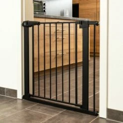 TIAKI Zwart Hondenhek Met Verlengstuk Van 7 Cm -Hunter Verkoop 2024 334696 tiaki dog gate black fg 8149 0