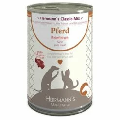 Herrmann's Vlees Puur 6 X 400 G -Hunter Verkoop 2024 33650 pla zp c5 pferd reinfleisch 400g web 7