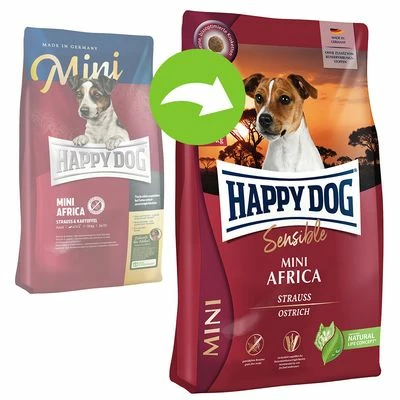 Happy Dog Supreme Mini Africa Hondenvoer 4 Happy Dog Supreme Mini Africa Hondenvoer - Afbeelding 2