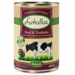 Voordeelpakket Lukullus 24 X 400 G -Hunter Verkoop 2024 400g rind truthahn 1000x1000 9