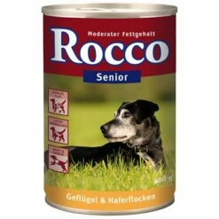Voordeelpakket: Rocco Senior 24 X 400 G 11 Voordeelpakket: Rocco Senior 24 X 400 G -Hunter Verkoop 2024 40928 pla rocco gefluegel haferflocken 6 x 400 g 7