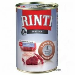 Rinti Sensible Puur 24 X 400 G -Hunter Verkoop 2024 459526 rintisenibelpurlamm 2