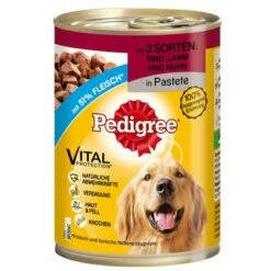 Pedigree Adult Classic -Hunter Verkoop 2024 55090 pla pedigree 3sorten fleisch 400g 2