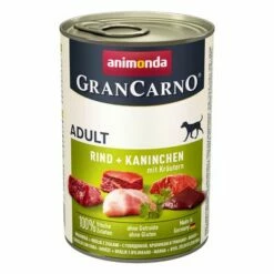 Voordeelpakket Animonda GranCarno 12 X 400 G 24 Voordeelpakket Animonda GranCarno 12 X 400 G -Hunter Verkoop 2024 58168 pla animonda grancarno adult rindkaninchen 400g 1