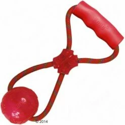 KONG Squeezz Ball Met Handvat -Hunter Verkoop 2024 60977 kong large squeezz ball with handle red 8
