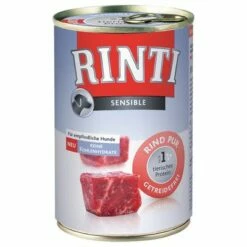 Rinti Sensible Puur 24 X 400 G -Hunter Verkoop 2024 65033 PLA Rinti Sensible 400 g Rind Pur 6