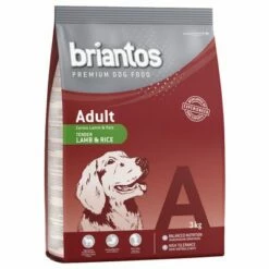 Briantos Adult Lam & Rijst Hondenvoer -Hunter Verkoop 2024 66031 pla briantos adult lamm reis 3kg 1
