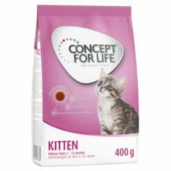 Concept For Life Kitten Kattenvoer - Verbeterde Receptuur! -Hunter Verkoop 2024 66376 pla concept for life kitten 400 g 2