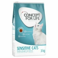 Concept For Life Sensitive Cats Kattenvoer - Verbeterde Receptuur!