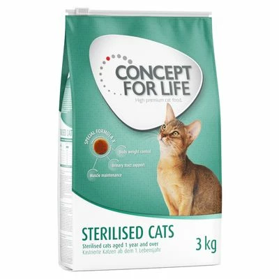 Concept For Life Sterilised Cats Chicken 3 Concept For Life Sterilised Cats Chicken