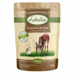 Voordeelpakket Lukullus Maaltijdzakjes 24 X 300 G -Hunter Verkoop 2024 68113 lukullus kaninchen wild 300 g 3